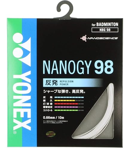 Amazon | ヨネックス(YONEX) バドミントン ストリングス ナノジー95